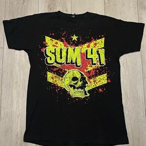 COPY - Sum 41 Does This Look Infected? 15th Anniversary Tour T-Shirt
